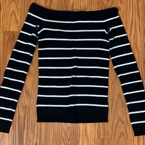 Off the shoulder sweater